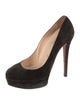 Christian Louboutin Suede Pumps
