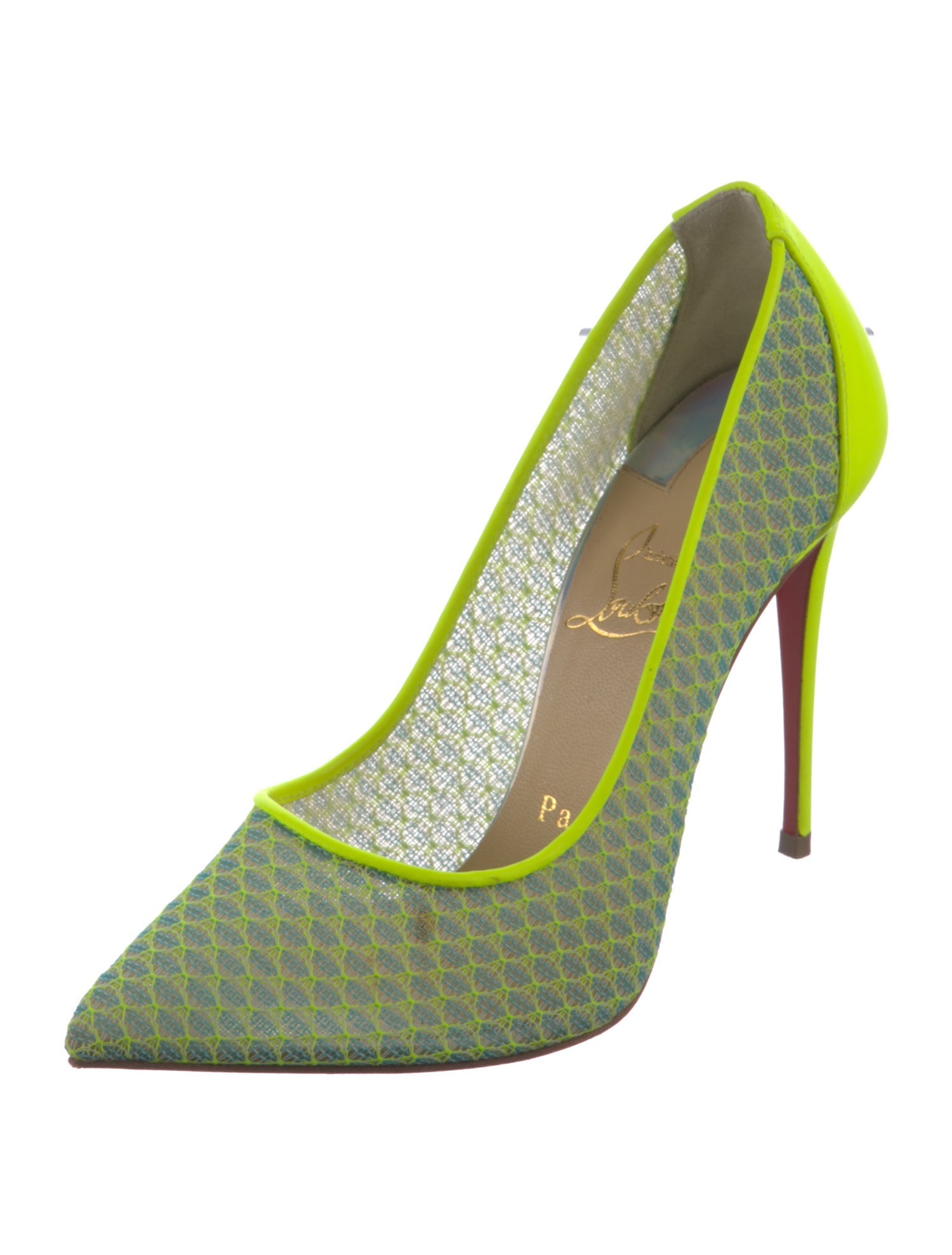 Christian Louboutin Follies Lace - 100 Pumps