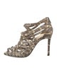 Christian Louboutin Snakeskin Animal Print Pumps