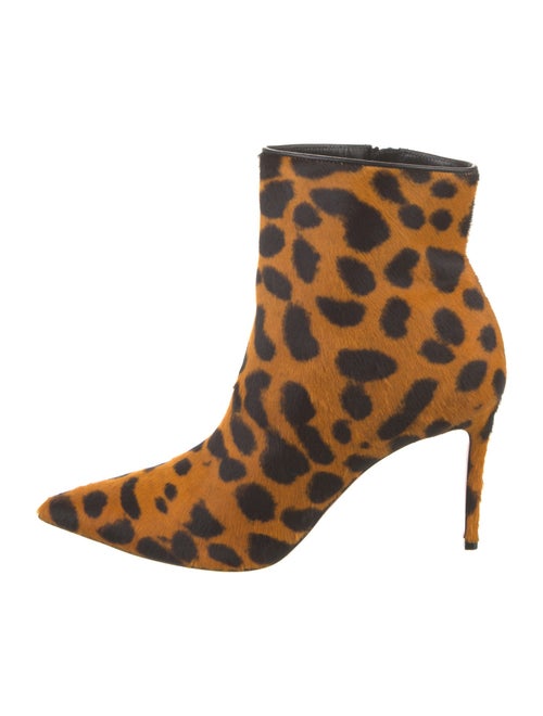Christian Louboutin Ponyhair Animal Print Boots
