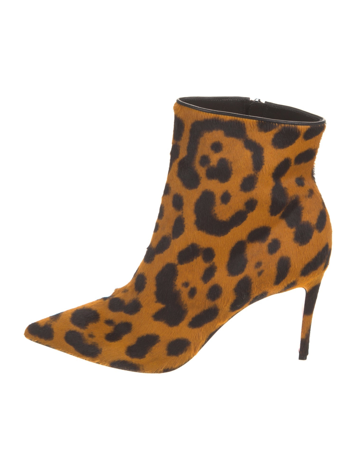 Christian Louboutin Ponyhair Animal Print Boots