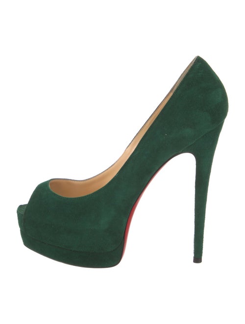 Christian Louboutin Suede Pumps