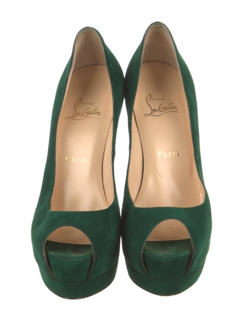 Christian Louboutin Suede Pumps
