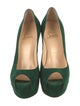 Christian Louboutin Suede Pumps