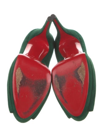 Christian Louboutin Suede Pumps