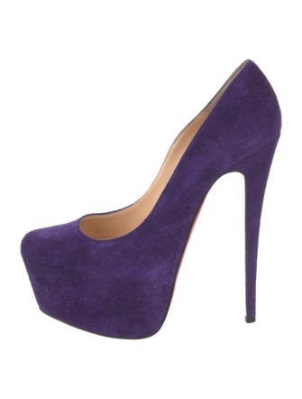 Christian Louboutin Suede Pumps