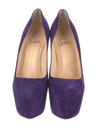 Christian Louboutin Suede Pumps