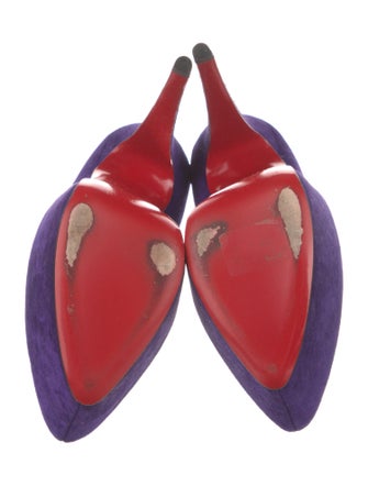 Christian Louboutin Suede Pumps