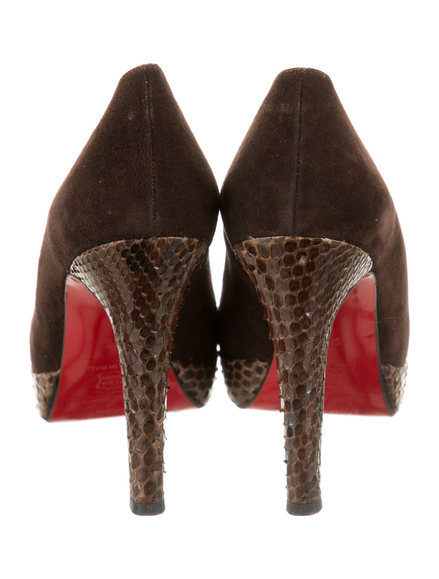 Christian Louboutin Suede Pumps
