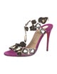 Christian Louboutin PVC T-Strap Sandals