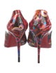 Christian Louboutin Patent Leather Printed Pumps