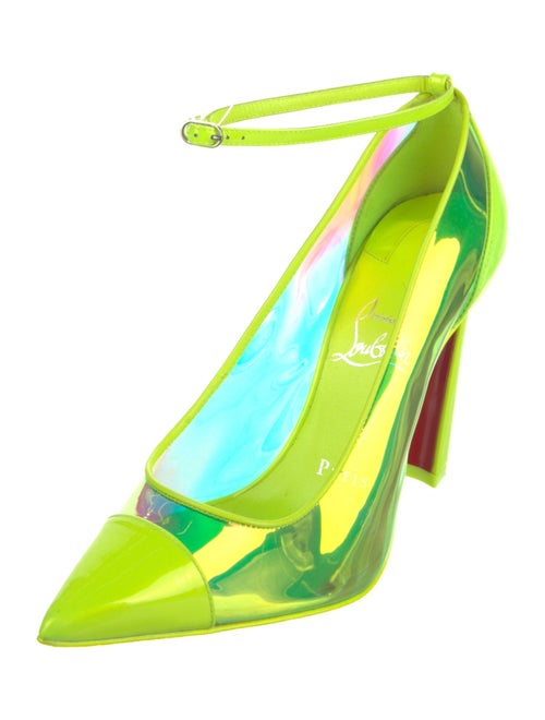Christian Louboutin Spike Accents PVC Pumps