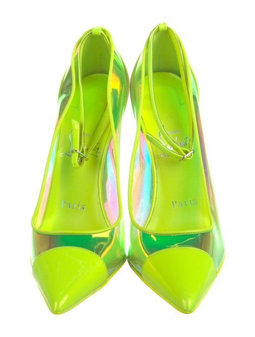 Christian Louboutin Spike Accents PVC Pumps