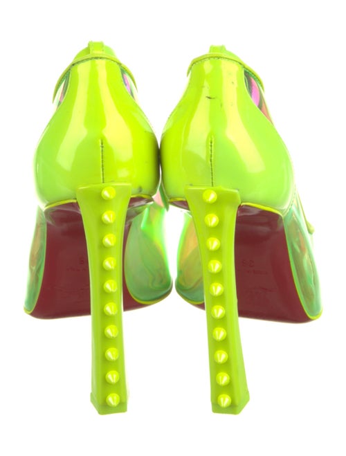 Christian Louboutin Spike Accents PVC Pumps