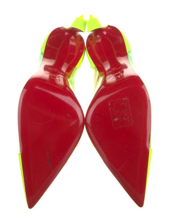Christian Louboutin Spike Accents PVC Pumps