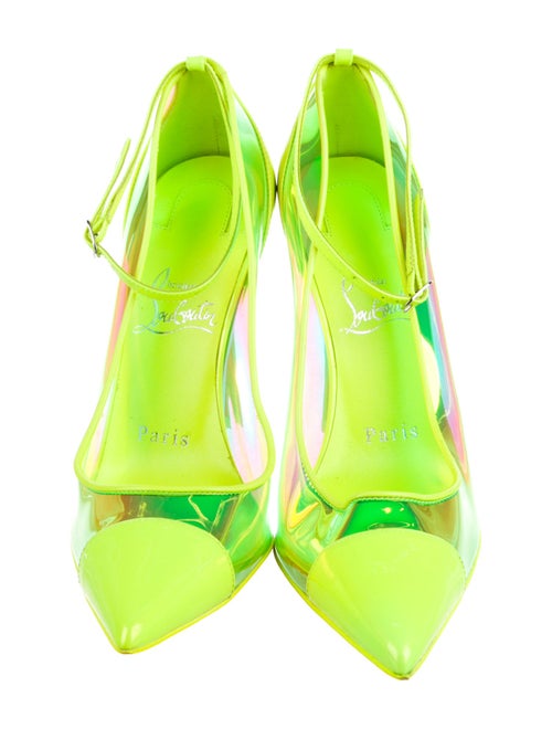 Christian Louboutin Spike Accents PVC Pumps