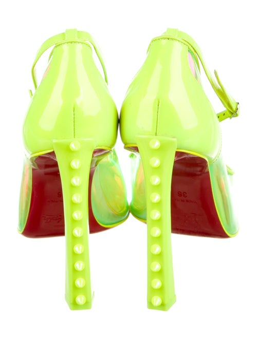 Christian Louboutin Spike Accents PVC Pumps