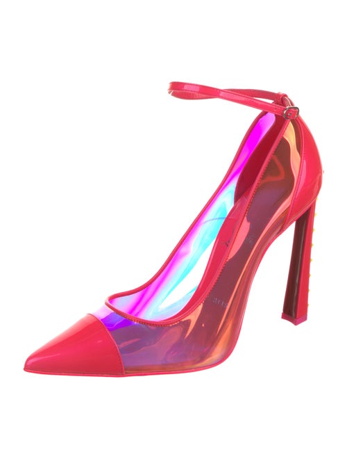 Christian Louboutin Spike Accents PVC Pumps