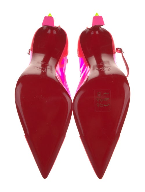 Christian Louboutin Spike Accents PVC Pumps
