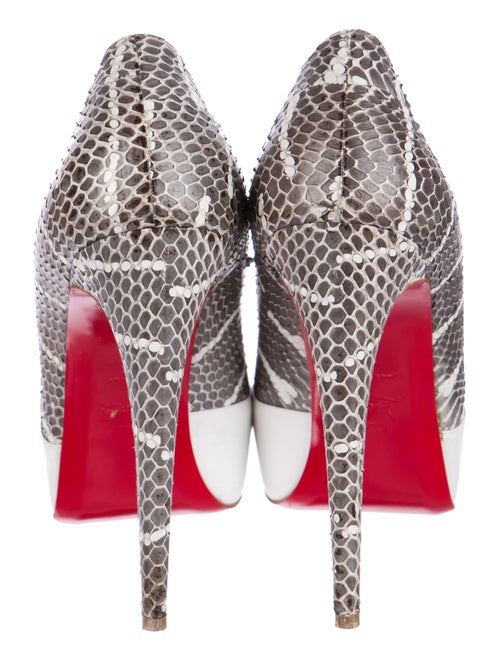 Christian Louboutin Snakeskin Maggie Pumps