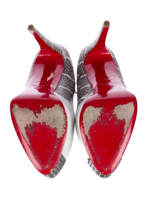 Christian Louboutin Snakeskin Maggie Pumps