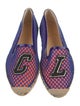 Christian Louboutin Printed Glitter Accents Espadrilles