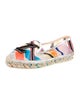 Christian Louboutin Printed Glitter Accents Espadrilles