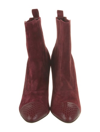 Christian Louboutin Suede Chelsea Boots