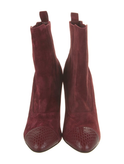 Christian Louboutin Suede Chelsea Boots