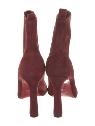 Christian Louboutin Suede Chelsea Boots