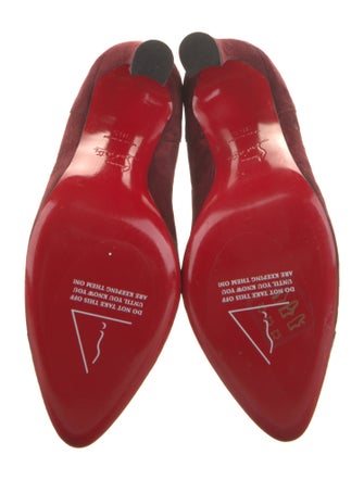 Christian Louboutin Suede Chelsea Boots