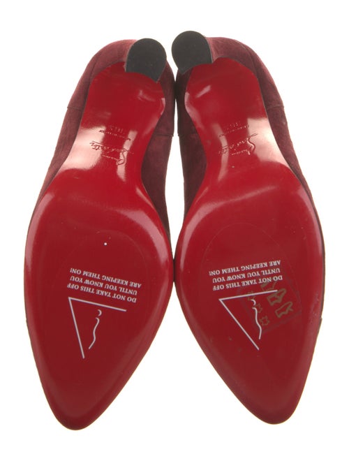 Christian Louboutin Suede Chelsea Boots