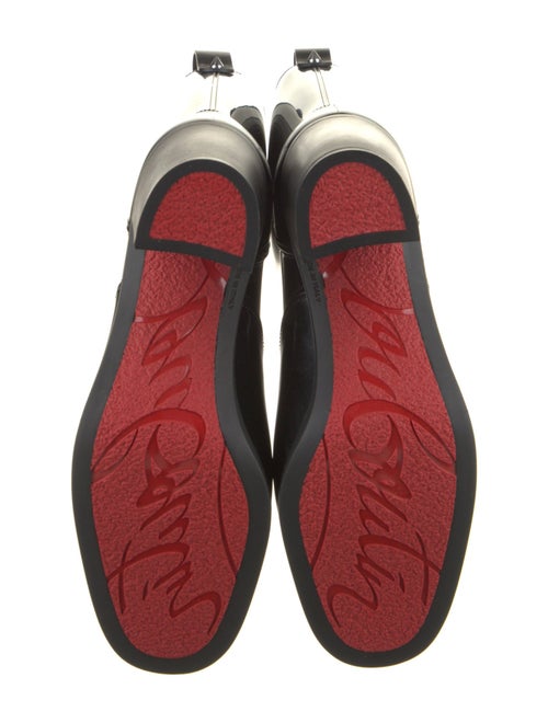 Christian Louboutin Spike Accents Rubber Rain Boots