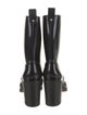 Christian Louboutin Spike Accents Rubber Rain Boots
