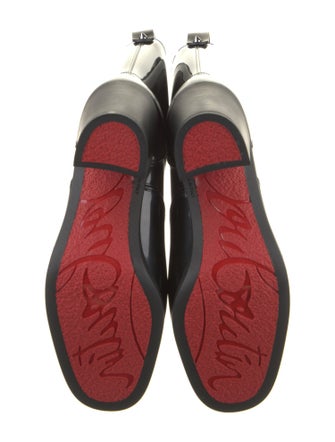 Christian Louboutin Spike Accents Rubber Rain Boots