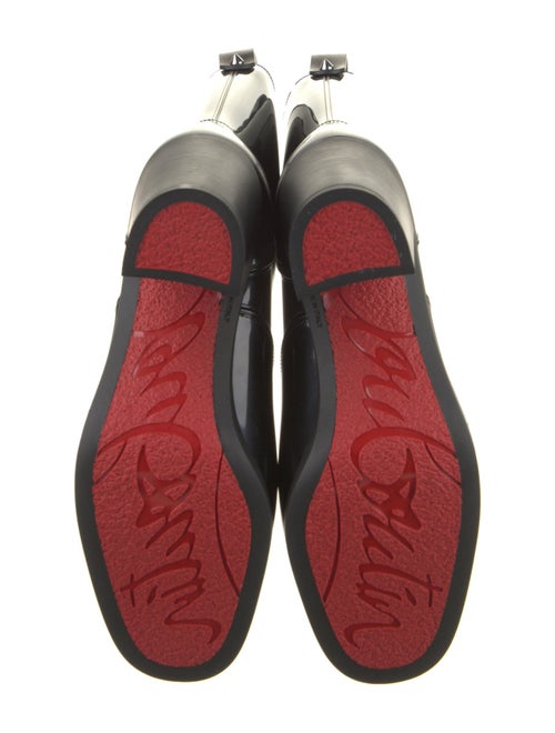 Christian Louboutin Spike Accents Rubber Rain Boots