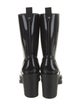 Christian Louboutin Spike Accents Rubber Rain Boots