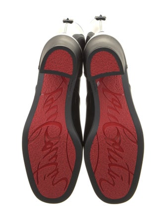 Christian Louboutin Spike Accents Rubber Rain Boots