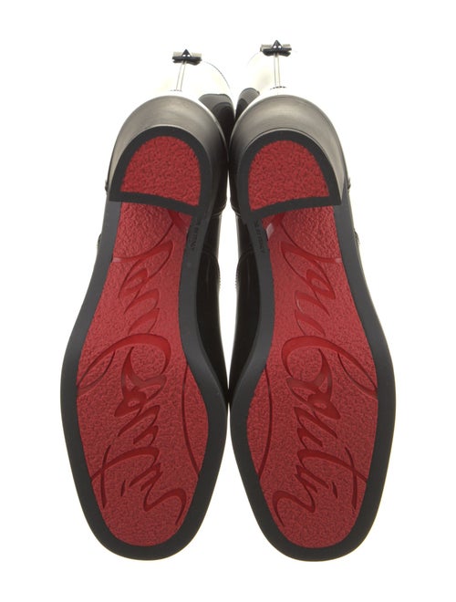 Christian Louboutin Spike Accents Rubber Rain Boots