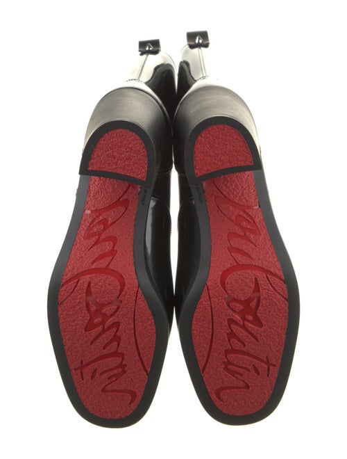 Christian Louboutin Spike Accents Rubber Rain Boots