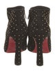 Christian Louboutin Suede Studded Accents Boots