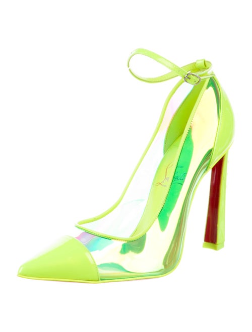 Christian Louboutin PVC Studded Accents Pumps