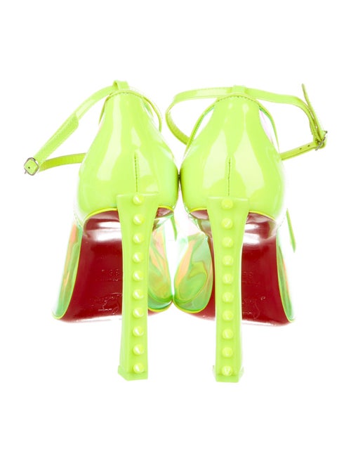 Christian Louboutin PVC Studded Accents Pumps