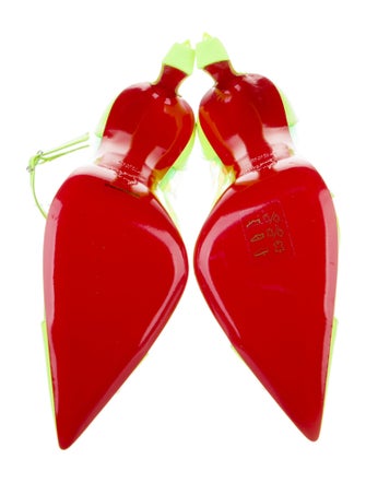 Christian Louboutin PVC Studded Accents Pumps