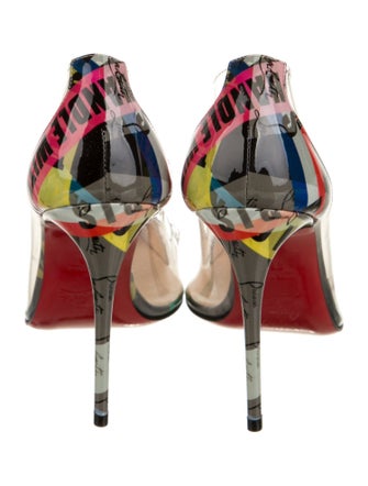 Christian Louboutin PVC Printed Pumps