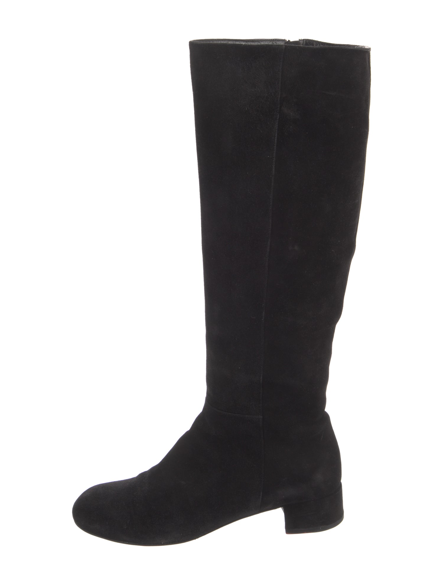 suede riding boots