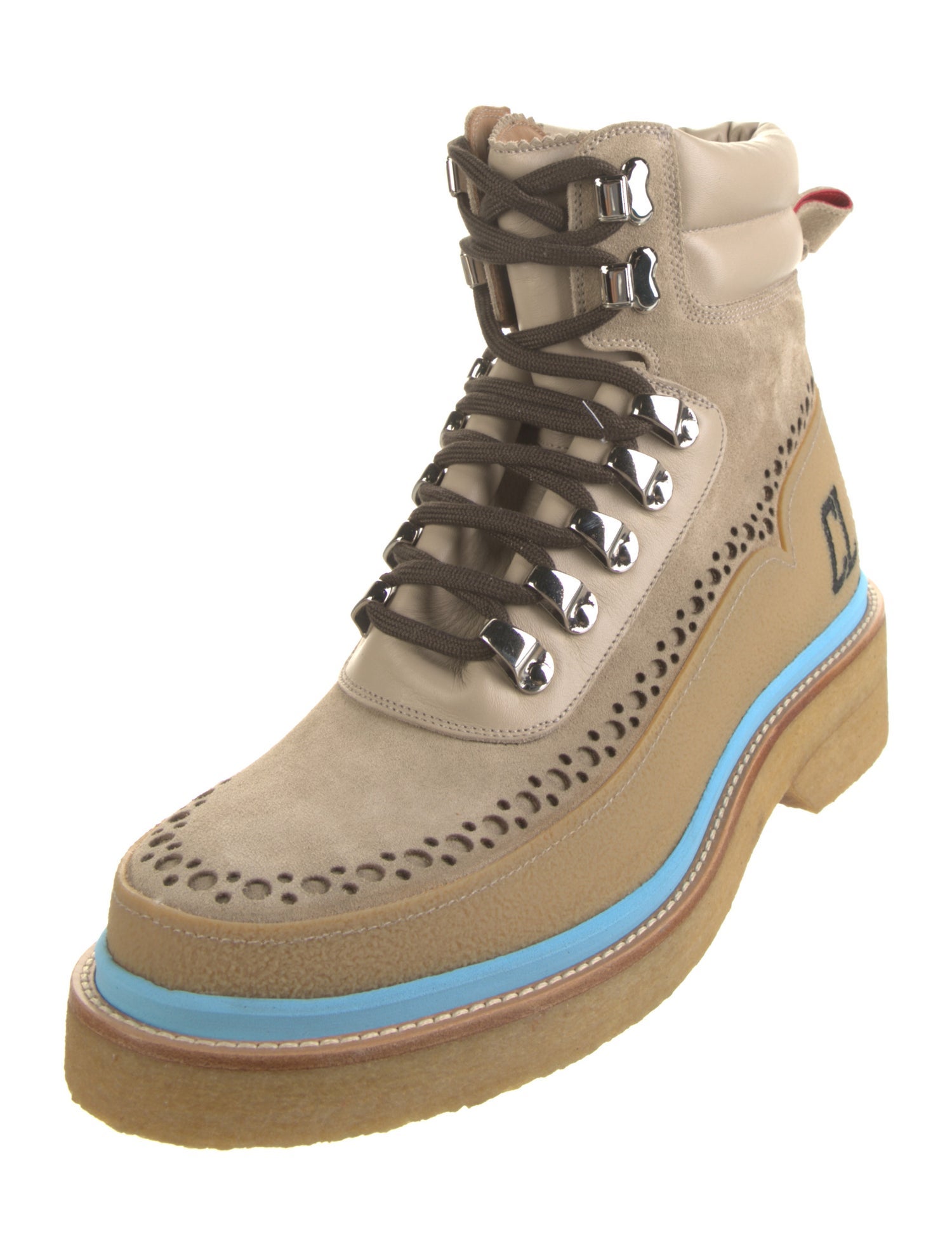 Christian Louboutin Suede Hiking Boots
