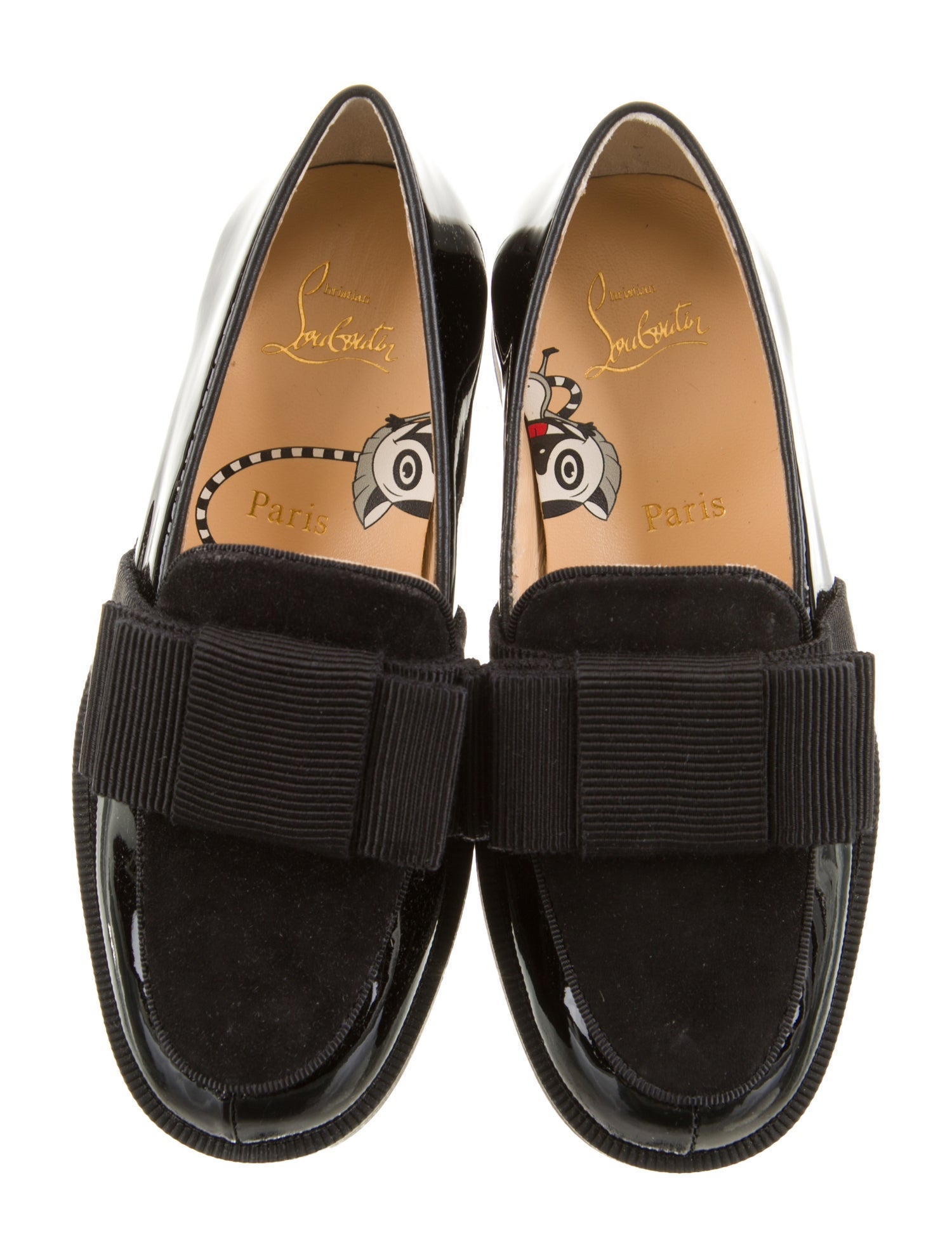 Christian Louboutin Toddler Boys' Styleetoy Leather Flat Shoes