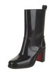 Christian Louboutin Rubber Studded Accents Rain Boots