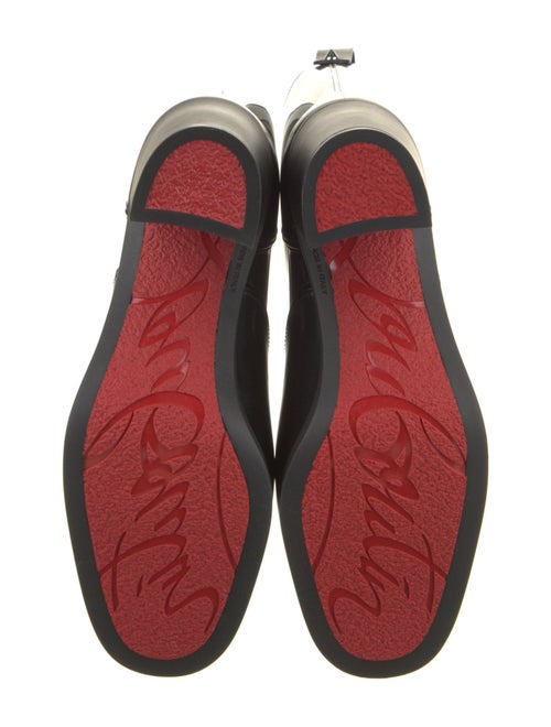 Christian Louboutin Rubber Studded Accents Rain Boots
